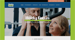 Desktop Screenshot of body-focus.de