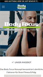 Mobile Screenshot of body-focus.de